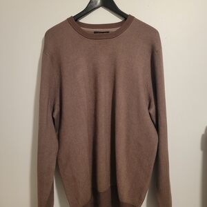 Mens Elegant Brown Sweater